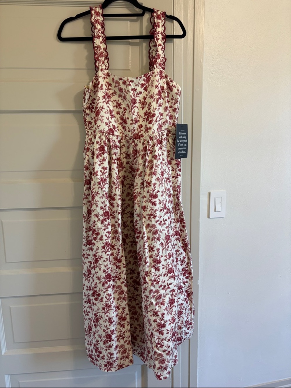 NWT Tuckernuck Pomegranate Bloom Rolia Dress size Large